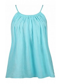 Zhenzi Ninette top gul Zhenzi Ninette top tyrkis